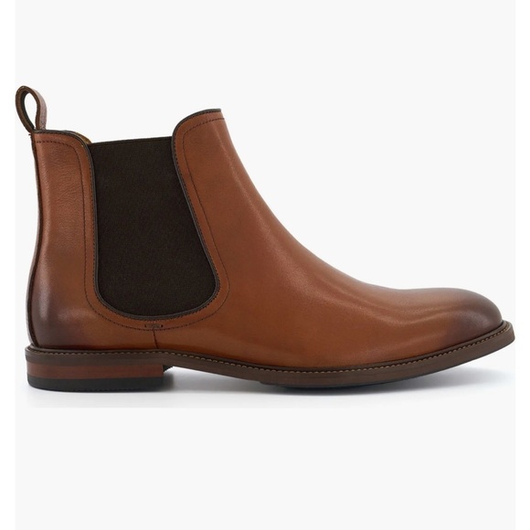 NORDSTROM cognac leather boot men’s main image 5